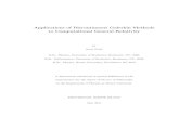 Applications of Discontinuous Galerkin Methods to ... · PDF fileApplications of Discontinuous Galerkin Methods to Computational General Relativity by ... Abstract of “Applications