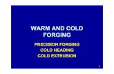 E4 Warm and cold forging - EKO Endü · PDF file1 warm and cold forging precision forging cold heading cold extrusion