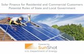 Presentation Slides: Solar Finance for Residential and ... · PDF fileRegulatory and Legislative Challenges for Third Party PPA System Owners Solar Ready ... Presentation Slides: Solar