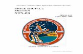 SPACE SHUTTLE MISSION STS-89 - Johnson Space - NASA · PDF fileSPACE SHUTTLE MISSION STS-89 ... X-RAY DETECTOR TEST 29 ... Endeavour's rendezvous and docking with the Mir actually
