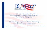 Developing a Security Training and Awareness · PDF fileWorkshop Overview Welcome and Introduction Security Breach Statistics Impact of Breaches on C-TPAT Status The Link Between Breaches