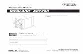 Operator’s Manual IDEALARC AC1200 - Lincoln Electric · PDF fileIDEALARC ® AC1200 Operator’s Manual Save for future reference Date Purchased Code: (ex: 10859) Serial: (ex: U1060512345)