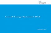 Annual Energy Statement 2012 - Welcome to GOV.UK · PDF fileAnnual Energy Statement 2012 3 Annual Energy Statement 2012 Presented to ... This publication is also available for download