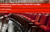 Presentation on Salient Features of Model GST Law … on Salient Features of Model GST Law (MGL) By GST Policy Wing, CBEC 5th GST Council Meeting 2nd December, 2016 1