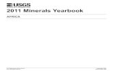 2011 Minerals Yearbook - USGS Mineral Resources Program · PDF fileThe estimated 2011 annual average gross ... Central African republic, comoros, congo ... (United Nations Conference