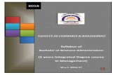 2016 - North Maharashtra Universityapps.nmu.ac.in/syllab/Commerce and Management/201… ·  · 2016-09-10P 5.7 Practical based on Business Enterprises P 6.7 Project Report & Viva