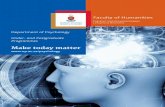 Make today matter - Higher Education Booklet/2017-eng-psych-booklet... · Make today matter Department of ... definitions of abnormal behaviour, problems with regard to diagnosis,