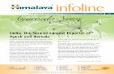 F O R T H E D O C T O R S O F T O M O ... - Himalaya Infolinehimalayainfoline.com/journalinfoline/pdfs/2012/OD12/InfolineOD12.pdf · Ayush and Herbals. Editorial 2 ... The Himalaya