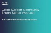 Cisco Support Community Expert Series Webcast · PDF file•Database specific to the node is located on that node •Processes are located on a node where they have ... Cisco Support