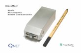 MikroMach - Welcome to QNET, your source for innovative ... (ENU).pdf · Database of Quantities measured target Calibration Regression Analysis ... MikroMach – Micromagnetic Material