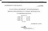 13-8-509/2 Electra-Screw Stationary base-mounted & · PDF file · 2011-10-27gardner-denver” 13-8-509 2nd edition october, 1993 electra-screw@ stationary base-mounted & tank mounted