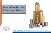 Direct-Flo Nozzle - INCOE® · PDF fileDirect-Flo tm Nozzle ... • In topless applications; the tip insert is correctly orient-ed to the gate? Not too far back or too far forward
