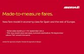 Diapositiva 1 - amadeus.lvamadeus.lv/amadeus/manuali/FareFamilies_02.09_Iberia.pdf · XL seat reservation (emergency) Description During booking or online check-in At the airport