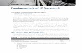 Fundamentals of IP Version 6 - Cisco · PDF fileFundamentals of IP Version 6 ... most of the long history of the Internet, ... Figure 28-2 Timeline for IPv4 Address Exhaustion and
