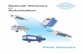 Brochure Flow Sensors - EGE- · PDF fileAir flow sensors Series 400 / Series 500 Probe Series LTZ 421