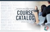 HCM Course Catalog Spring 2017 - Welcome to Oklahoma · PDF fileon the five executive leadership competencies identified by the U.S. Office of Personnel Management. ... HCM Course