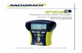 Portable Combustion Analyzer - Bacharach - Home · PDF filePortable Combustion Analyzer . Operation and Maintenance Manual . Instruction 0024-9472 . Rev. 3 – August 2014 . Product