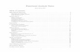 Functional Analysis Notes - NYU Courantchou/notes/functional.pdfFunctional Analysis Notes ... Reed-Simon, Methods of Modern Mathematical Physics, Vol. 1 3. Yosida, Functional Analysis