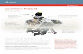 SOLIDWORKS PREMIUM · PDF fileSolidWorks Premium 2013 is a comprehensive ... • Sheet metal: ... drawing comparison tools to graphically show differences