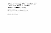 Graphing Calculator Guide for Finite Mathematicscollege.cengage.com/.../graph_guide/graphing_guide.pdfGraphing Calculator Guide for Finite Mathematics Second Edition Berresford and