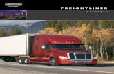 FREIGHTLINER - ca  · PDF filetechnology to similarly spec’ed DD15 EPA 2007 engine with comparable engine ratings and load weights. The Cascadia’s set-back axle position and