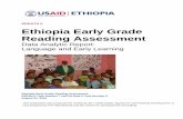 EDDATA II Ethiopia Early Grade Reading Assessmentinfo.moe.gov.et/pdf/egra.pdf ·  · 2011-03-14Ethiopia Early Grade Reading Assessment . Data Analytic Report: ... Factors Predicting
