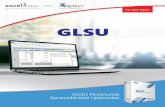 GLSU Financials Spreadsheet Uploader - Excel4appscollateral.excel4apps.com/sap/documents/2016+GLSU+Brochure.pdf · manually keyed or copy/ pasted into Excel, ... SAP document in seconds