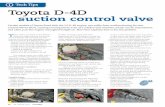 Tech Tips Toyota D-4D suction control valve · PDF fileCorolla 2.0 D-4D (CDE110) 00-01 ... apply a little engine oil to the seals to ... Toyota D-4D suction control valve