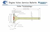 Engine Valve Service Bulletin. when starting a cold engine in sub-zero temperatures. (f) Misalignment of valve guide to valve seat, resulting in high side loading. (g) On rocker operated