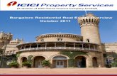 Bangalore Real Eastate - ICICI HFC Ltd. Real Estate 6 Bangalore real estate has withstood the thick and thin of the recession and emerged as a strong and mature market. This real estate