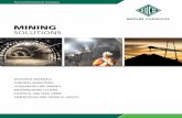 MINING - Euclid Chemicaleuclidchemical.com/fileshare/ELit/Brochures/Mining Brochure B01.pdf · the euclid chemical company shotcrete materials concrete admixtures ultra/micro fine