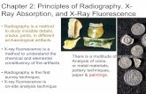 Chapter 2: Principles of X-Ray Fluorescencensl/Lectures/phys10262/art-chap2-1.pdfChapter 2: Principles of Radiography, X-Ray Absorption, and X-Ray Fluorescence • X-ray fluorescence