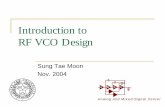 Introduction to RF VCO Design - Eefocusdata.eefocus.com/myspace/1/7461/bbs/1201721898/1201722063_c376… · 3 Introduction to VCO nVCO stands for Voltage Controlled Oscillator. nVCO