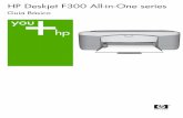 HP Deskjet F300 All-in-One · PDF file1 Visão geral do HP All-in-One O HP Deskjet F300 All-in-One series é um dispositivo versátil e amigável que permite copiar, digitalizar e