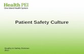 Patient Safety Culture - Presentation - Government of Describe “patient safety culture” with a focus on “just culture” ... • Download at: ... Management and Evaluation,