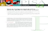 PISA - OECD.org - · PDF file · 2016-03-29PISA I S 2 PisA in Focus 3 October – OEC 3 comes greater diversity in backgrounds – and in education outcomes. information about immigrant