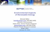 Environmental Aspects of Renewable Energy - EPRImydocs.epri.com/docs/Environment/electric-utilities-environmental... · • Independent, non-profit, collaborative research institute,