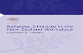 Religious Diversity in the New Zealand Workplace · PDF fileReligious diversity in the New Zealand workplace ... Religious diversity in the New Zealand workplace ... and an ethic of