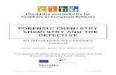 FORENSIC CHEMISTRY - CHEMISTRY AND THE DETECTIVE  · PDF filev. 0.0 (2009-05-05) 1 forensic chemistry chemistry and the detective