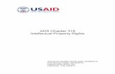 ADS Chapter 318 - Intellectual Property Rights - usaid · PDF file03/16/2010 Full Revision 3 ADS Chapter 318 ADS Chapter 318 - Intellectual Property Rights 318.1 OVERVIEW Effective