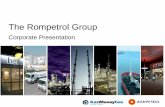 The Rompetrol Groupnewweb.rompetrol.com/cms/rompetrol_companie_en/ir/rompetrol... · Turkey 29.5 30.5 30.9 28.2 28.7 Ukraine ... Cognos Controller full integration and further developments;