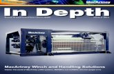 In Depth -   · PDF fileIn Depth Online at   Issue 2, 2013 MacArtney Winch and Handling Solutions Theme: The world of MacArtney LARS