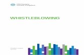 WHISTLEBLOWING - CFA Society of the UK · PDF fileWHISTLEBLOWING - CFA Society of the UK