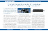 Rigid Couplings for Precision Motion Control Applications · PDF fileThe strictest control of shaft alignment ... In Conclusion Choosing the proper rigid coupling for servo applications