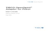OpenSpirit Adapter for Petrel User's Guide - TIBCO … Adapter for Petrel User's Guide . Installation | 17 . Click on the Yes button to proceed with the uninstall. A progress window