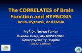 The CORRELATES of Brain Function and HYPNOSIS … CORRELATES of Brain Function and HYPNOSIS Brain, Hypnosis, and EMDR Prof. Dr. Nevzat Tarhan Üsküdar University,NPİSTANBUL Neuropsychiatry
