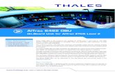 AlTrac 6482 OBU - Thales Group · PDF fileAlTrac 6482 OBU On-Board Unit for AlTrac ETCS Level 2 > Main References • ETCS pilot line Berlin – Leipzig • ETCS high-speed lines in