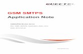 GSM SMTPS Application Note · PDF fileGSM_SMTPS_Application_Note Confidential / Released 2 / 25 ... Evading Failure of Certificate Verification Due to RTC Time ... (Secure Socket Layer)