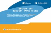 Whitepaper Best of Both Worlds - · PDF filehandle video and other software applications effectively and without disruptions should ... UC and IMS at Infonetics, said in ... (meaning