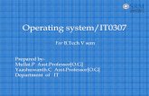 Operating system/IT0307 - SRM University System... · Operating System Concepts. What is an Operating System? • A program that acts as an intermediary between a user of a computer